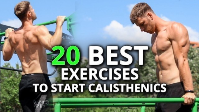 '20 Best Exercises To Start Calisthenics | + Beginner Workout Plan'