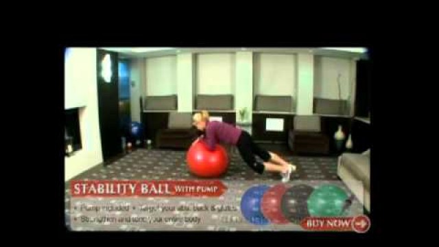 'Plank and Frog Legs on Ball - Fitness Republic'