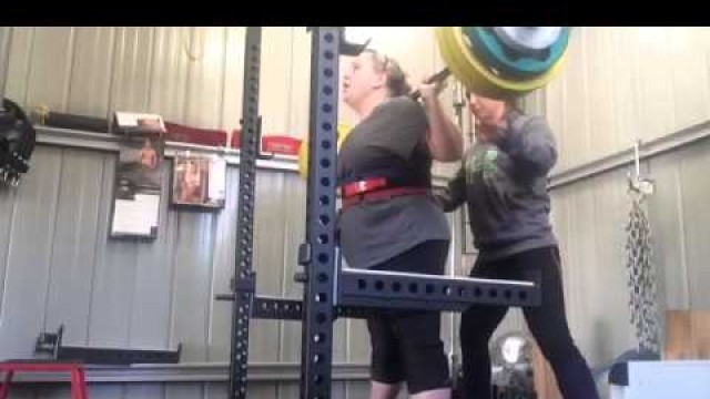 'Be Strong Fitness Geelong Margy Squats 110x2'