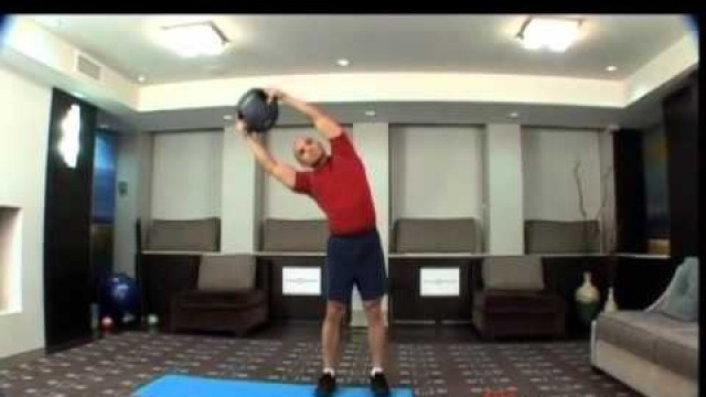 'Standing Side Bend with Medicine Ball - Fitness Republic'