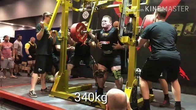 'Be Strong Fitness Geelong Blane Totals 827.5kg At ProRawX'