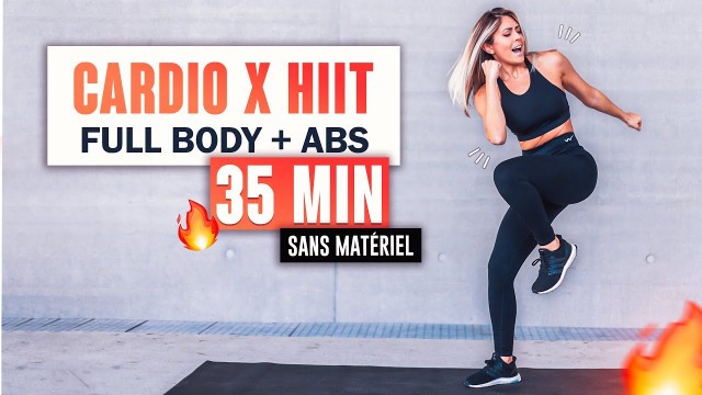 'CARDIO X HIIT + abdos ventre plat - Sans matériel - Justine GALLICE'