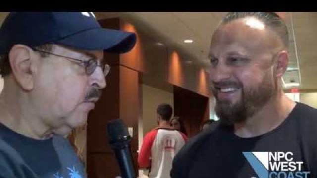 'LT With Ryan Bentson from Zero Gravity Fitness at the 2019 NPC West Coast Classic'