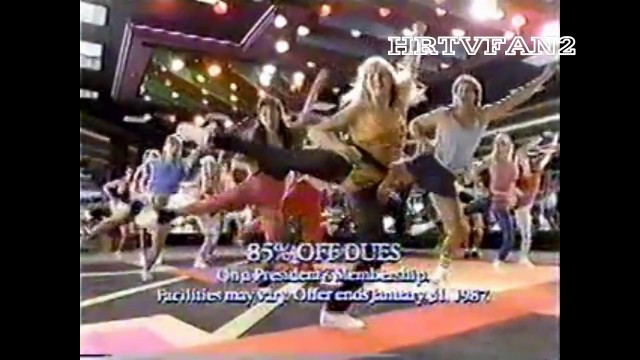 '1986 Chicago Health and Racquetball Fitness Commercial'