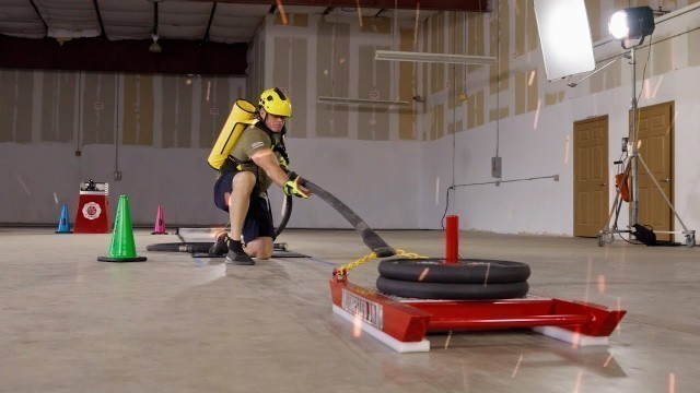 'Firesled Fitness Commercial: Behind the Scenes'