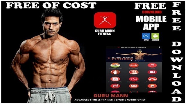 'Download Guru Mann Fitness App for free'