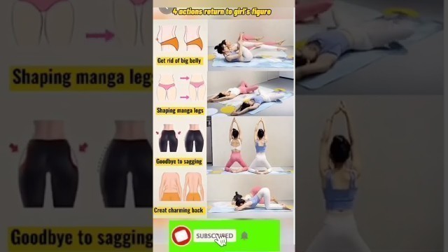 'Easy exercise for women #weightloss & #fitness #tips #and #tricks #youtubeshorts #subscribe #channel'