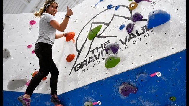 'Fitness on the rise at Gravity Vault Indoor Rock Climbing Gym'