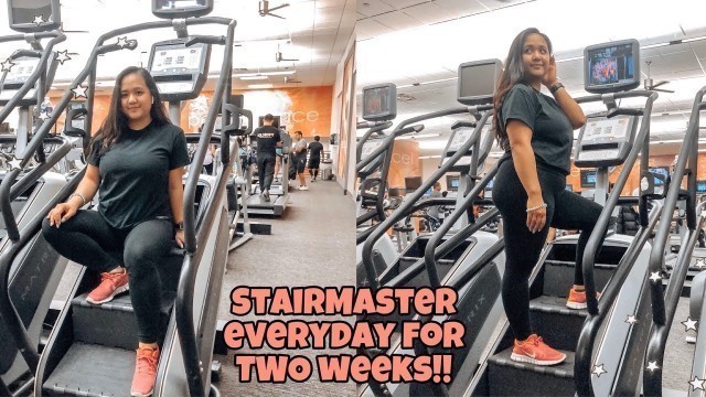 'I Did The StairMaster Everyday For TWO Weeks!! | Before and After Results'