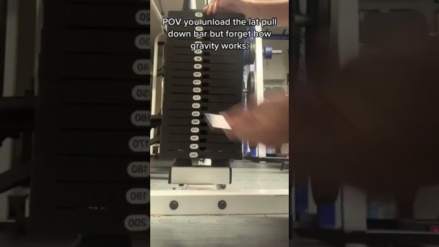 'I forgot about gravity #gym #funny #shorts'