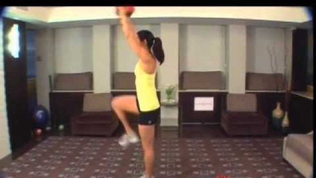 'Forward Walking Lunges with Medicine Ball - Fitness Republic'