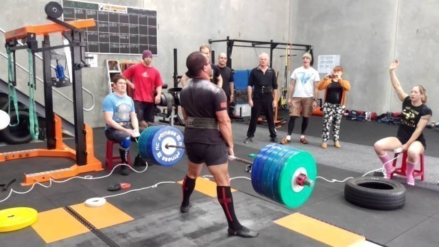 'Be Strong Fitness Geelong Alby Deadlifts 240kg'