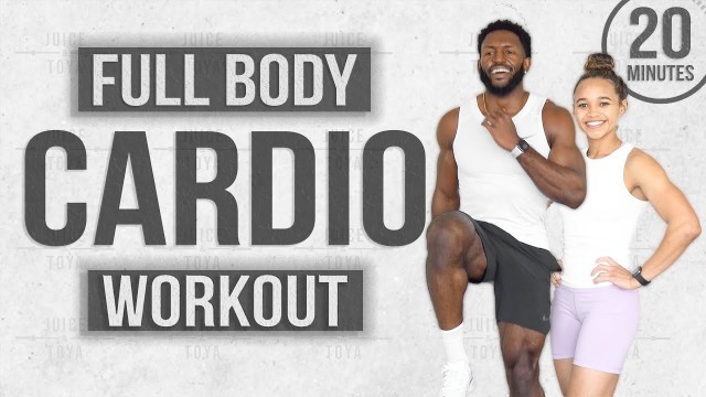 '20 Minute Full Body Cardio Workout (High Intensity With Modifications)'