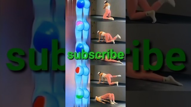 'Girls exercise|girls fitness tips #shortvideo'