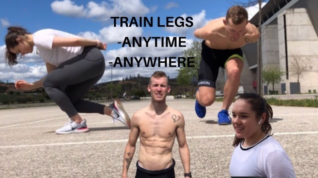 'Leg Workout without weights - Anywhere! Anytime! Corona workout 