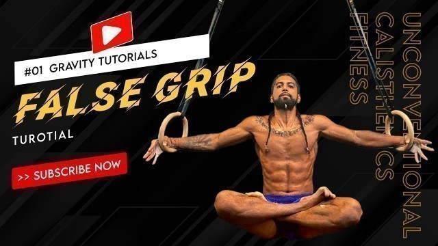 'Gravity Fitness Calisthenics Tutorials - False Grip Gymnastic Rings with Ricky Warren'