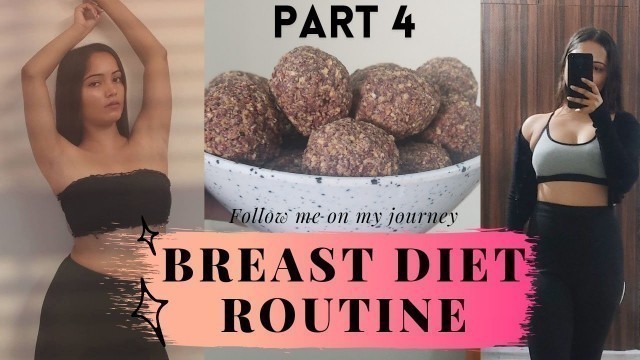 'HOW TO INCREASE BREAST SIZE FAST✨| Breast enlargement diet routine | Part4'