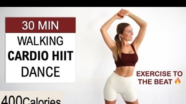 '30 Min All Standing No Jumping Cardio HIIT DANCE Workout | Burn 400 Calories | Exercise to the Beat'