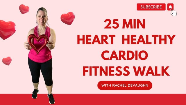 '25 min heart healthy cardio fitness walking workout to Oldies music'