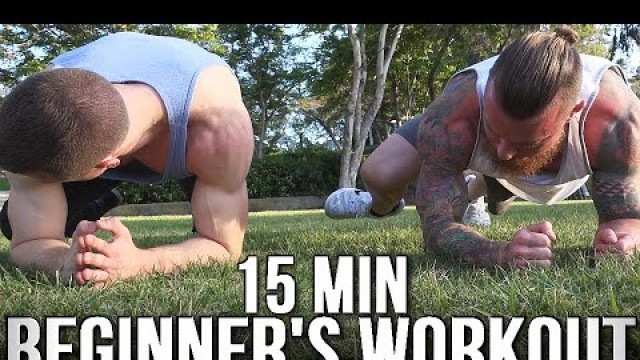 '15 Minute Anywhere Beginner Workout (Body Weight Only)'