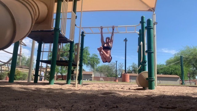 'Calisthenics Park Workout - TRAIN ANYWHERE!'