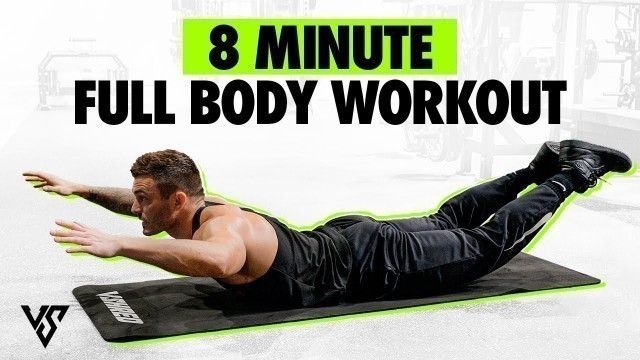 '8 Minute Full Body Workout You Can Do From ANYWHERE!'