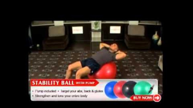 'Ball Crunch and Twist - Fitness Republic'