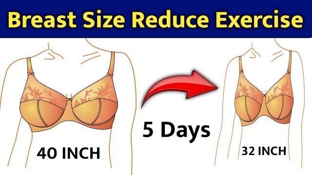 'Breast Size Reduce Exercise in Hindi | How to Reduce Breast Size | Breast Reduce Exercise'