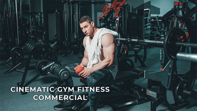 '4K Cinematic Gym Fitness Video / Gym Promo / Motivational Fitness Commercial Video'