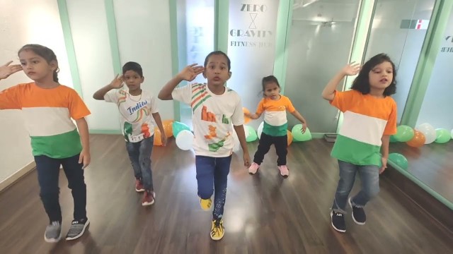 'Zero Gravity Fitness Hub|| Patriotic Song|| Kids Songs||Fun Dance || ddchoreographer.official ||'