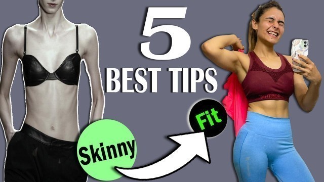 '5 Healthy Tips to Gain Weight (NOT FAT❌) ||Workout & Diet Full Guide'