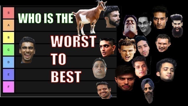 'Rating Indian Fitness Youtubers from Worst to Best ft. Guru Mann, Gaurav Taneja and others'