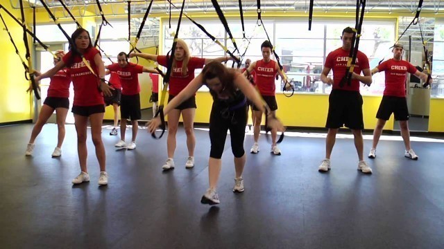 'CHEER San Francisco - Visit to TRX Fitness Anywhere'