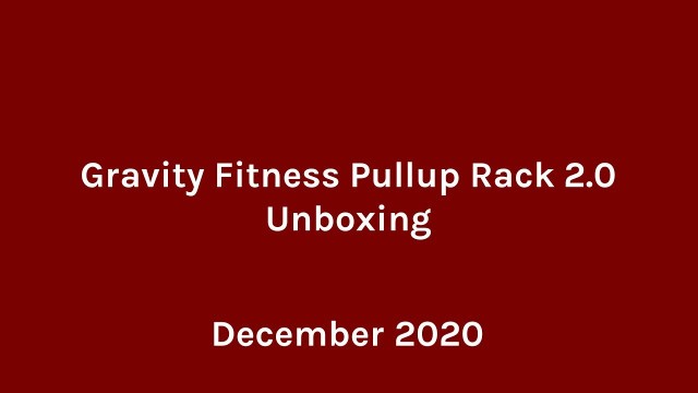 'Gravity Fitness Pull Up Bar 2.0 Unboxing | First Impressions'