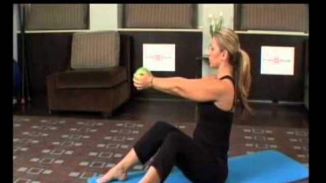 'Seated Oblique Twist - Fitness Republic'