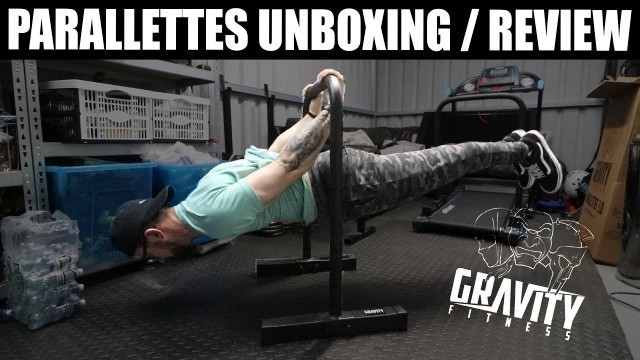 'UNBOXING Gravity Fitness Parallettes 3.0 | Calisthenics Review'