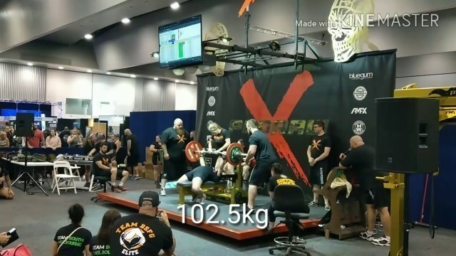 'Be Strong Fitness Geelong Dakoda 497.5kg Total ProRawX'