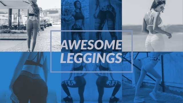 'Instagram fitness models leggings - leggings that make your booty big & waist small 2019'