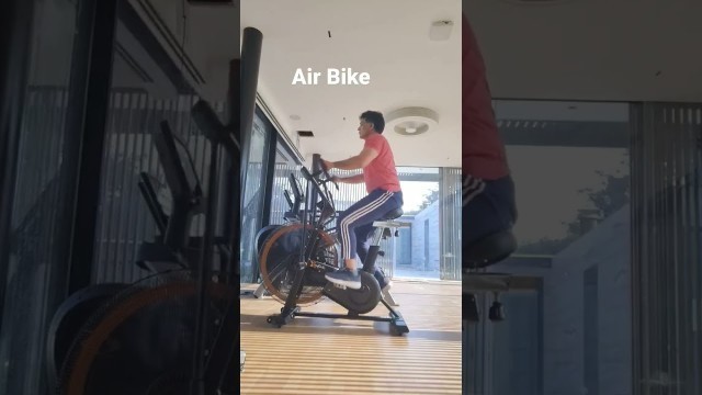 'Do it  for your Heart.Air Bike#gym #lifestyle #fitnessmotivation #fit#cardio#heart#exercise#fitness'