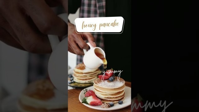 'Fitness and Healthy | honey pancake | #food | #fitness #best #shorts'