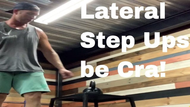 'Lateral Step Up Exercise - Workout Anywhere'