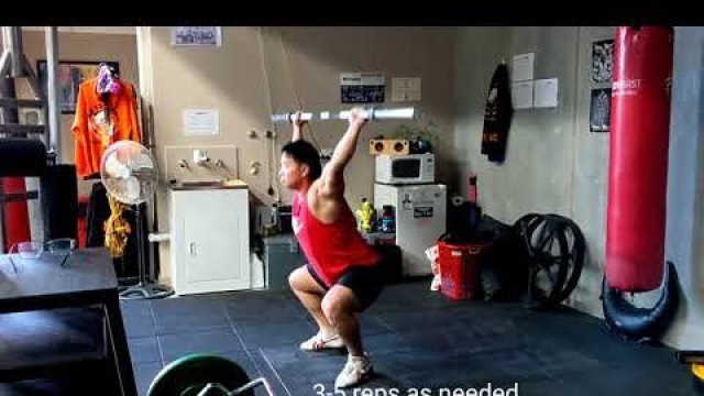 'Be Strong Fitness Geelong - Snatch Barbell Warm-ups'