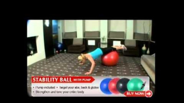 'Push Up Off Stability Ball - Fitness Republic'