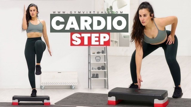 'CARDIO QUEMA GRASA CON STEP | Gym Virtual'