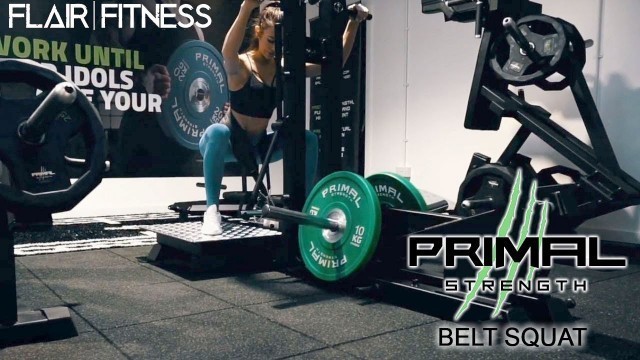 'Flair Fitness Commercial V2 Belt Squat Machine by Primal Strength'