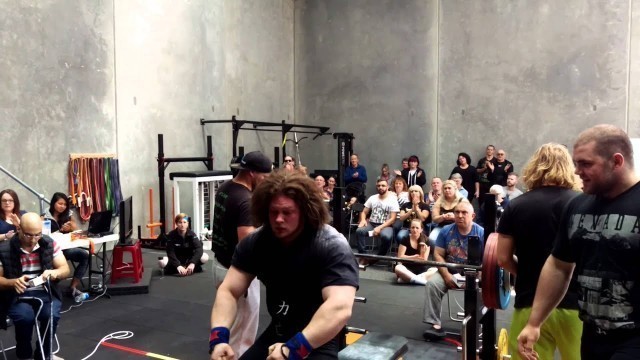 'Be Strong Fitness Geelong Adam Benches 222.5kg'