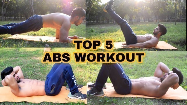 'Best exercise for Abs anywhere or anytime|| My Abs Workout|| Badri Fitness||'