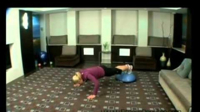 'V-sit Bosu, Plank Jump and Push Up - Fitness Republic'