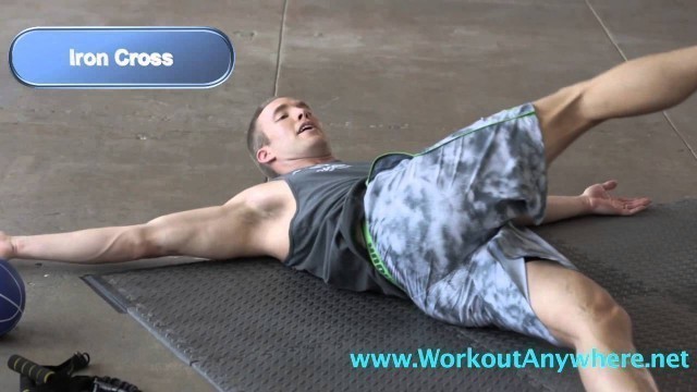 'Iron Cross Stretch | Workout Anywhere'