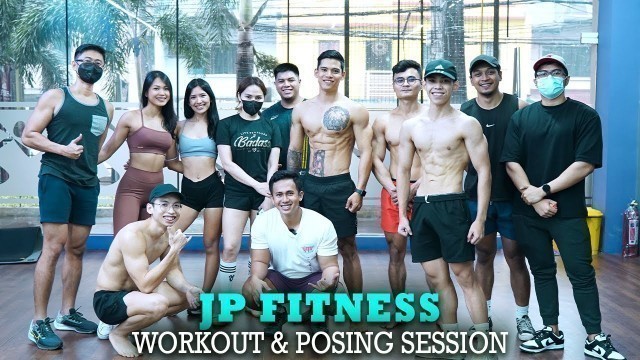 'MEN\'S PHYSIQUE POSING TIPS | JP FITNESS WORKOUT & POSING SESSION'